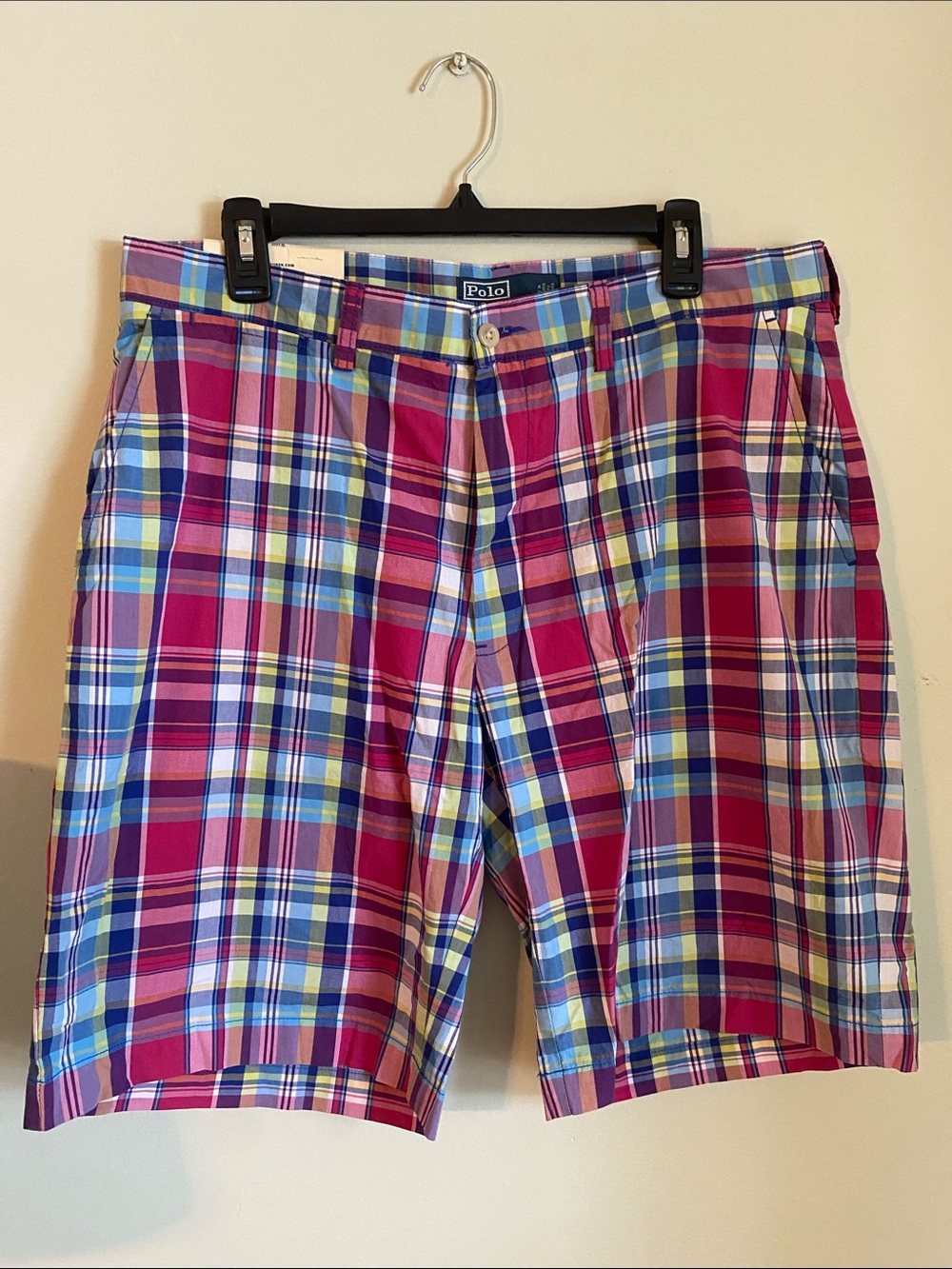 Polo by Ralph Lauren Multi-Color Prospect Cotton Plaid Shorts